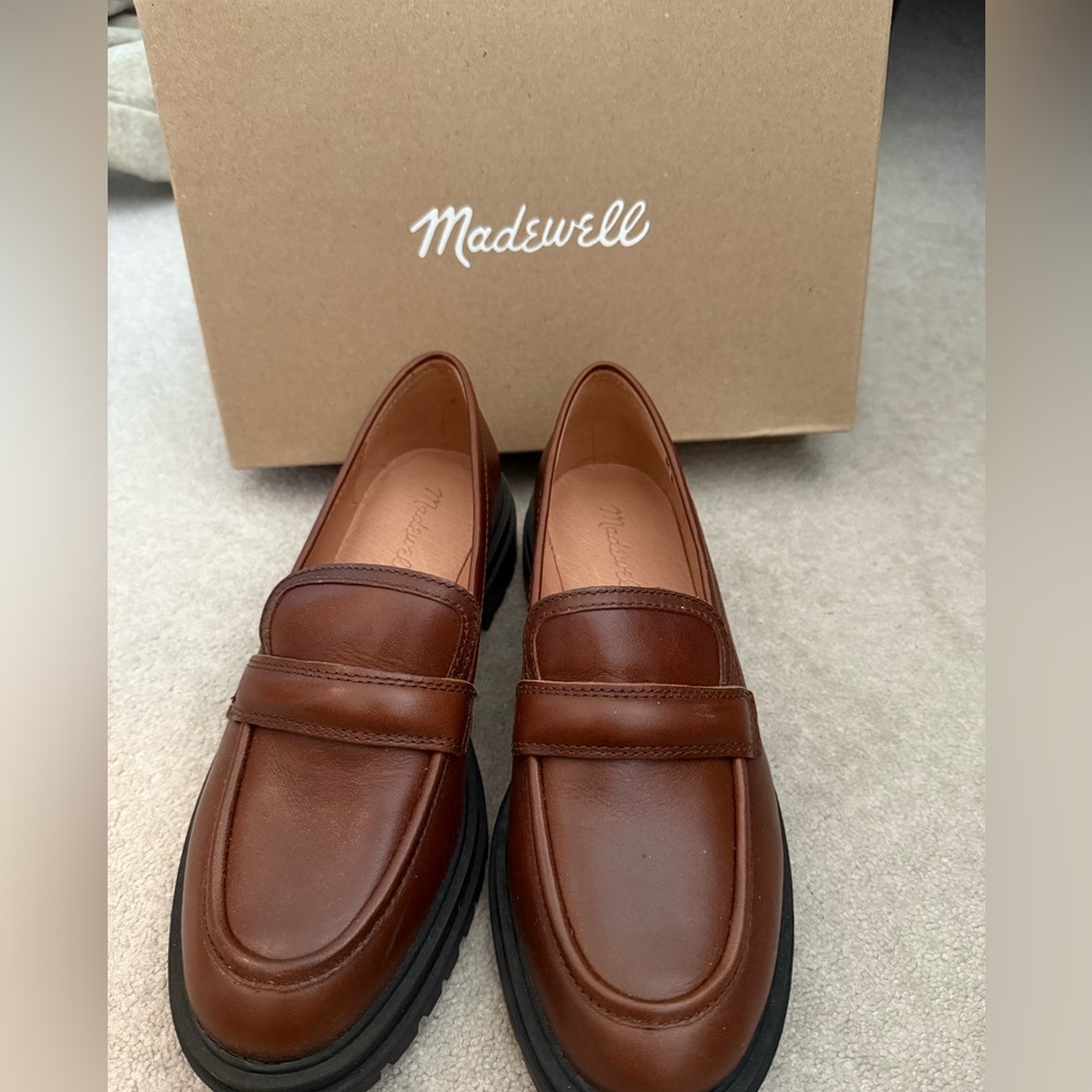 New in box Madewell Bradley Lugsole Loafer